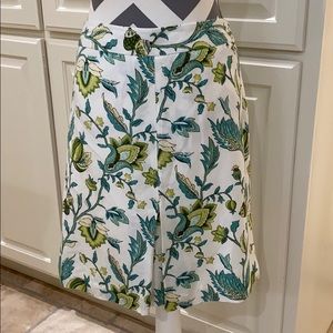 ANN TAYLOR LOFT FLORAL SKIRT
